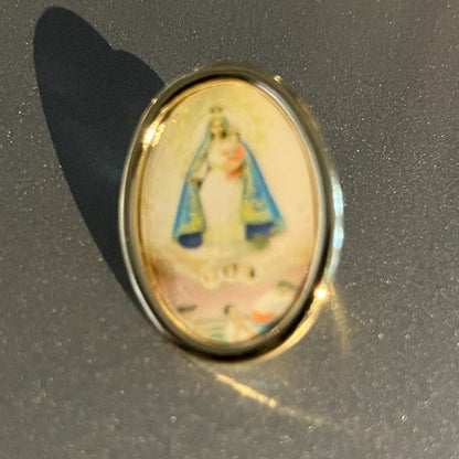 Holy Icons - Gold Tone Lapel Pin