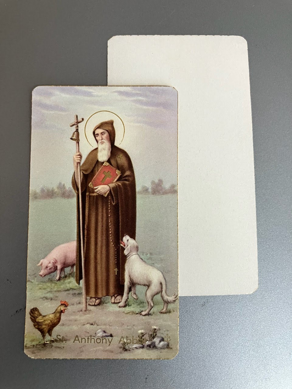 St. Anthony The Abbott Holy Card