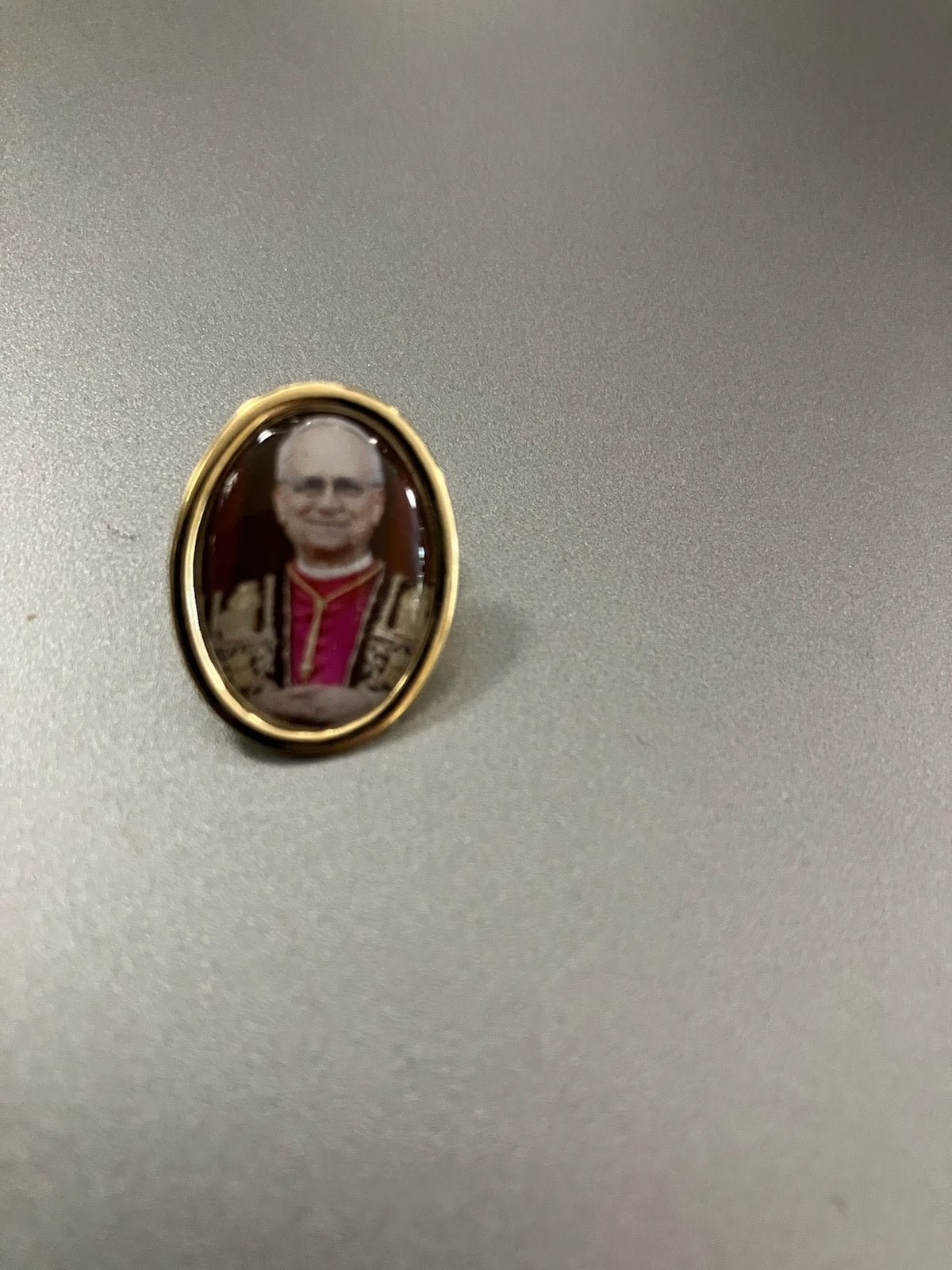 Holy Icons - Gold Tone Lapel Pin