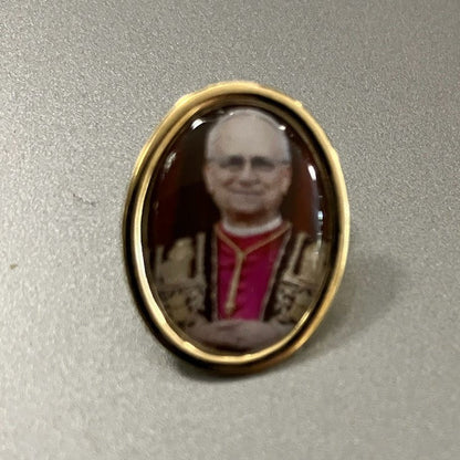 Holy Icons - Gold Tone Lapel Pin