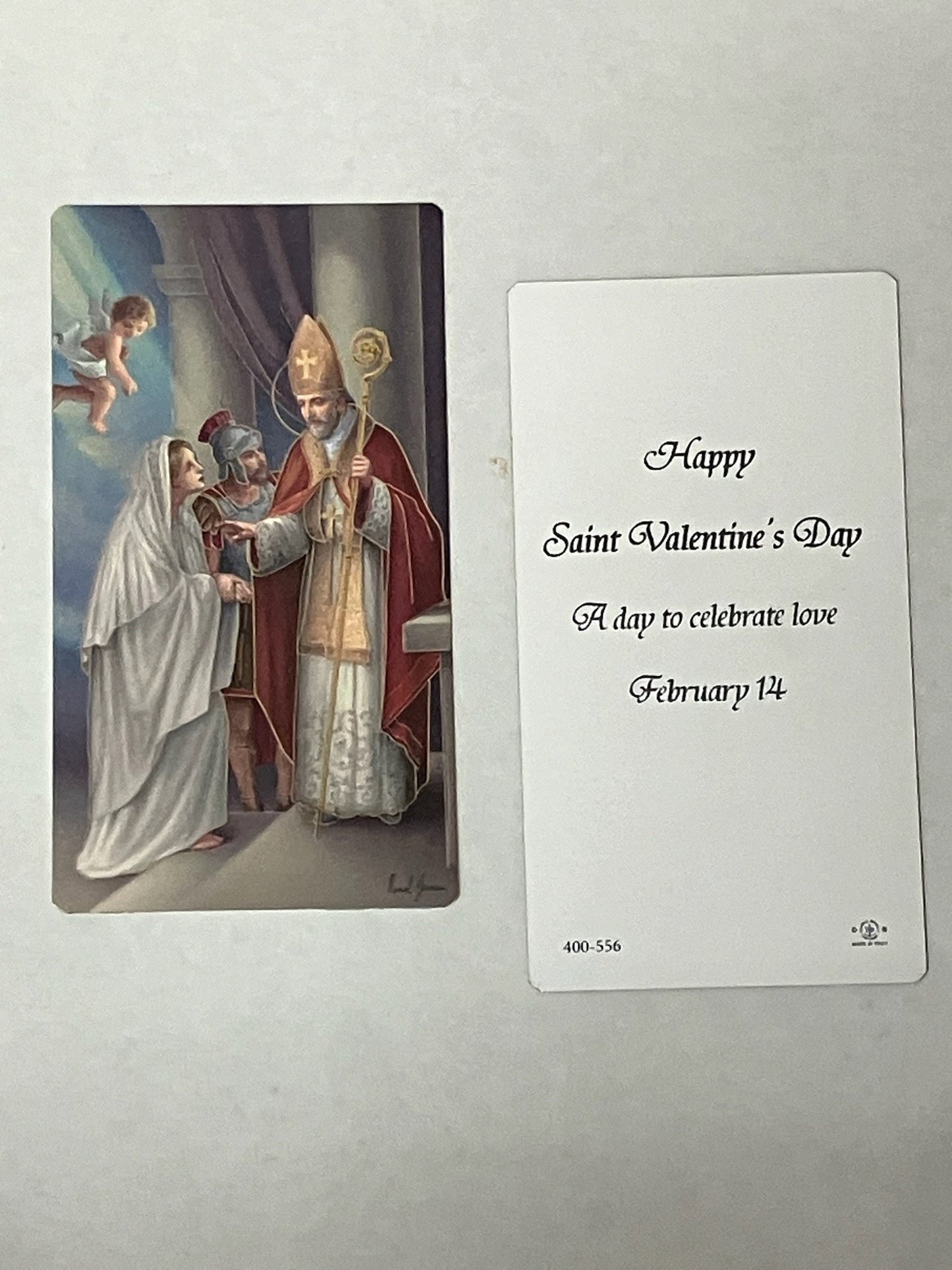 St. Valentine Holy Card