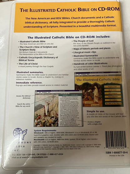 Pre-owned: The Illustrated Catholic Bible on CD-ROM
