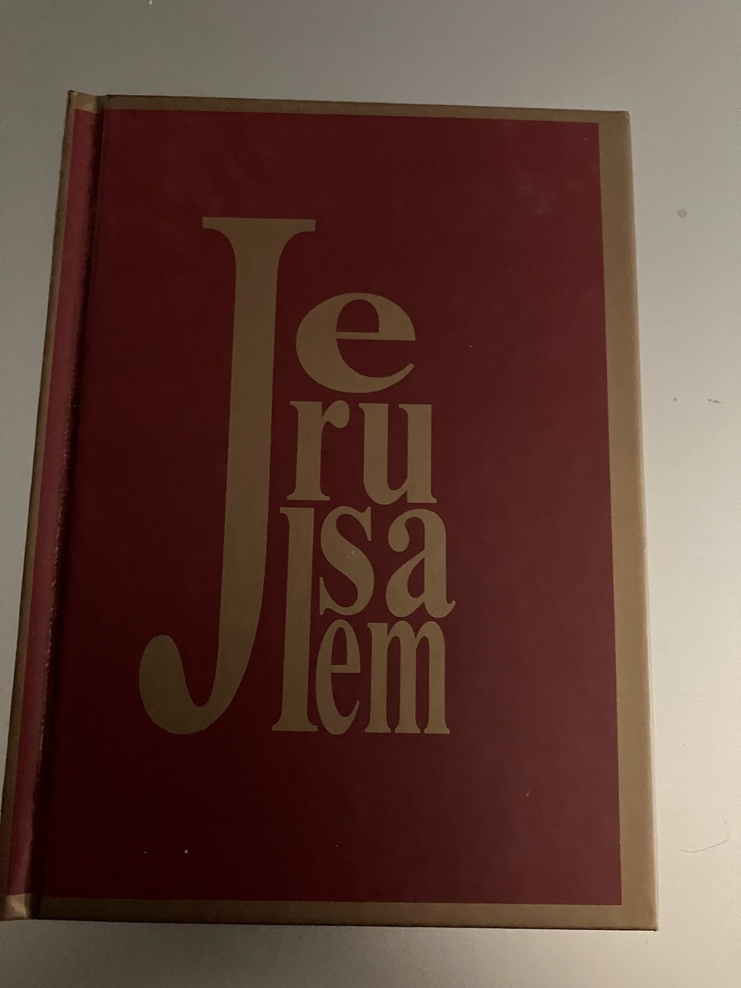 USED: Jerusalem - by Avi Goldberg and Izzy Pludwinski