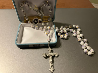 Lavender Flower Rosary