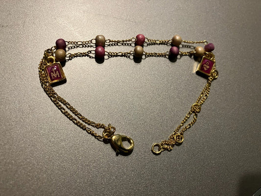 Marian Immaculate Heart Bracelet