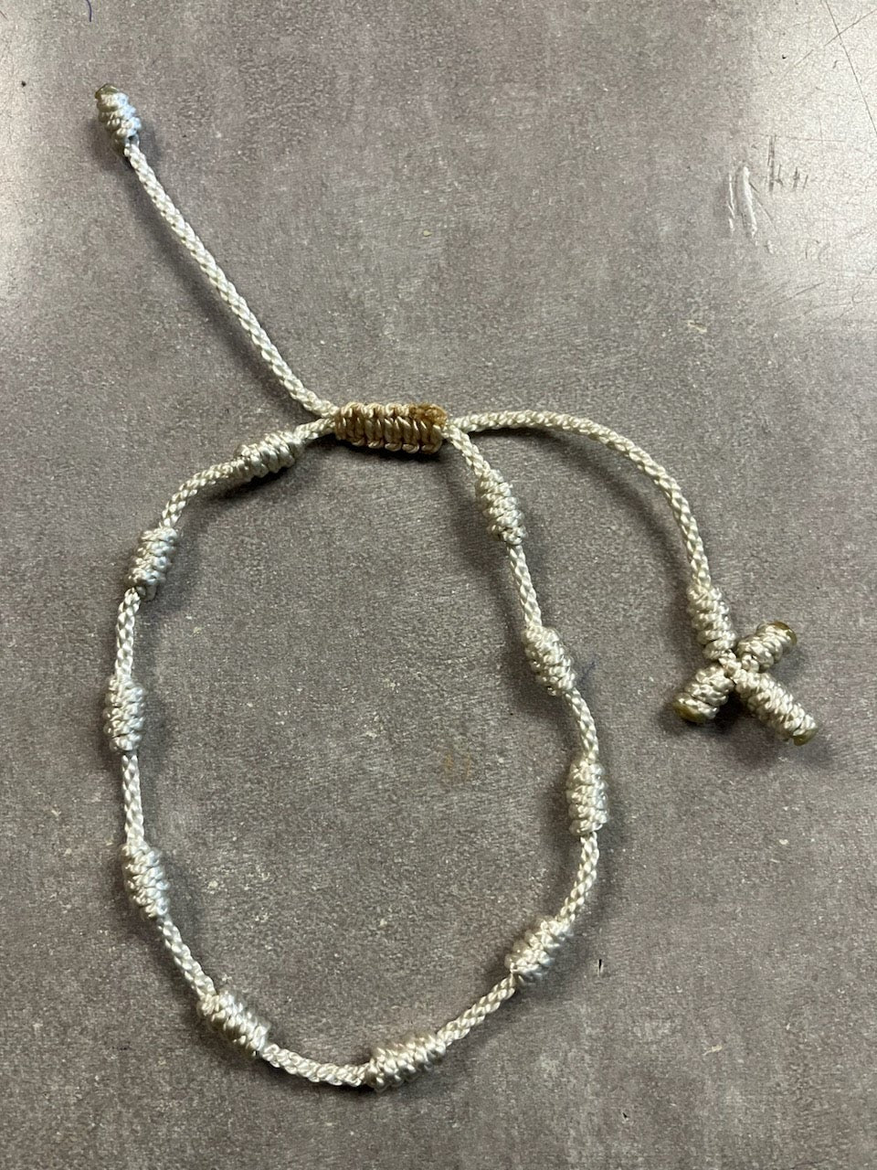 Cord Rosary Bracelet (Color Variants)