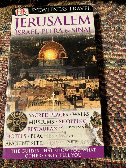 USED: Jerusalem - Israel, Petra and Sinai from DK Eyewitness Travel