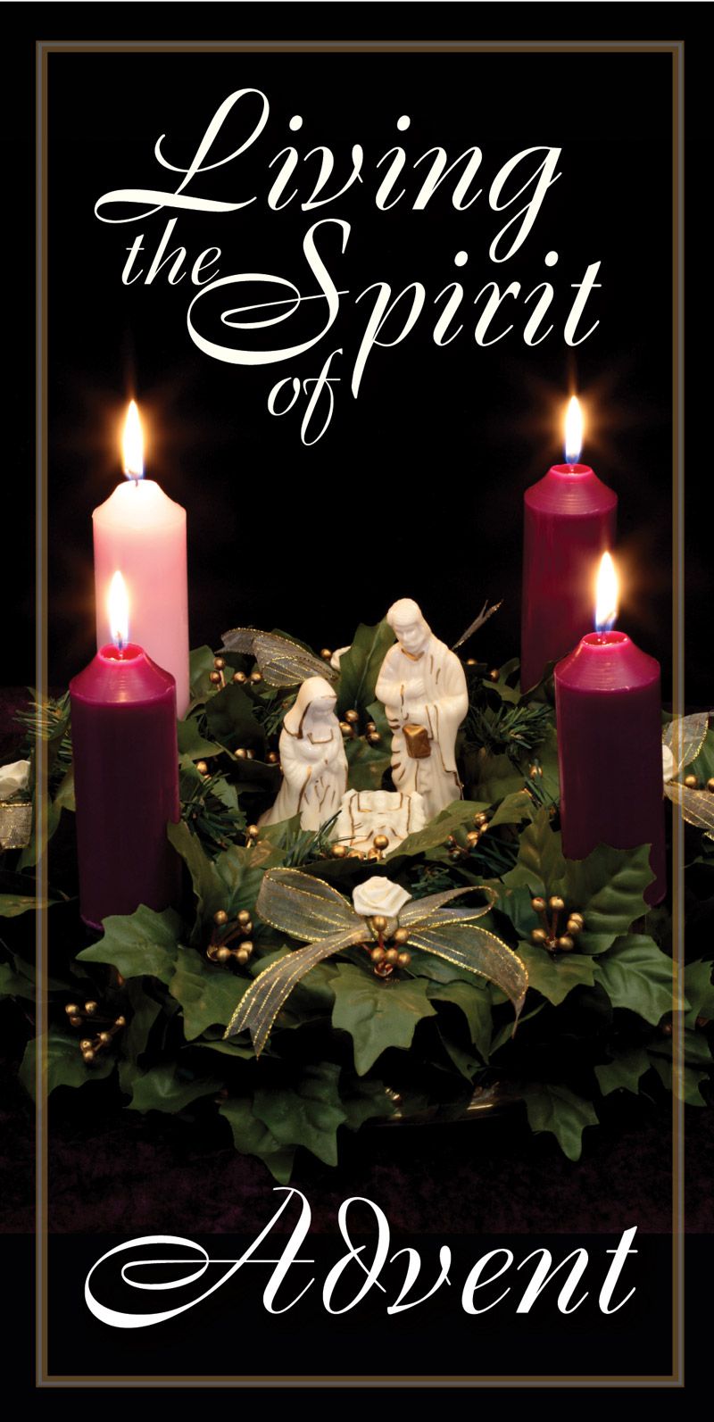 Free "Living the Spirit of Advent" leaflet with any Advent or Christmas item