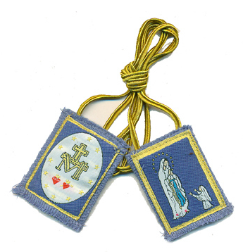 Immaculate Conception Blue Scapular