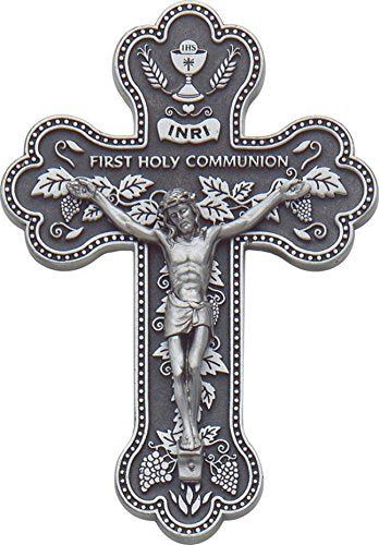 First Holy Communion Crucifix Cross, 5-1/2-Inch