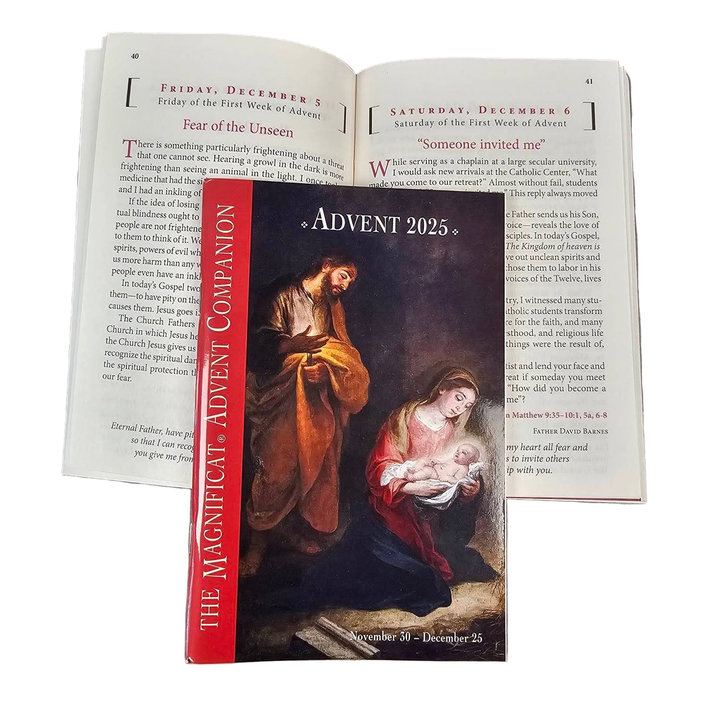 Magnificat: Monthly and Seasonal Mass Booklet - English or Spanish