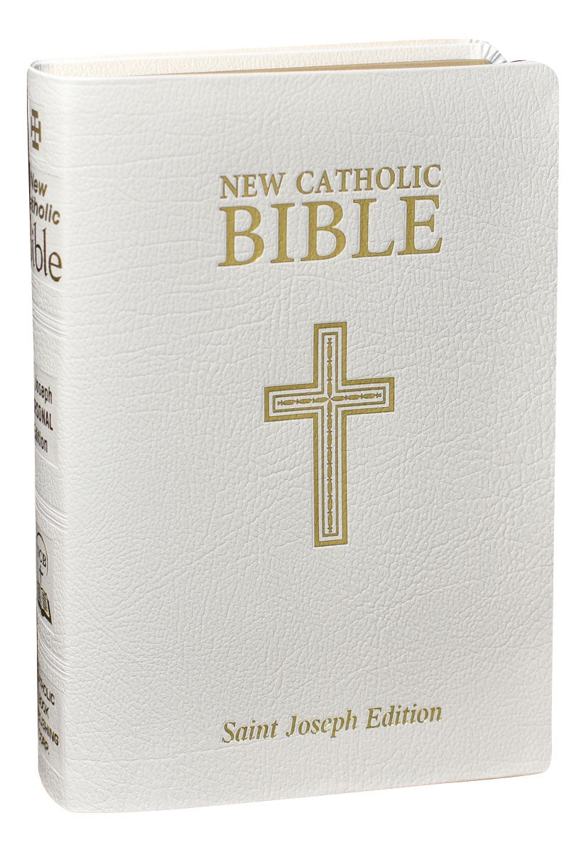 New Catholic Bible - St. Joseph Edition: Leather Cover, Personal Size (Color Variants)