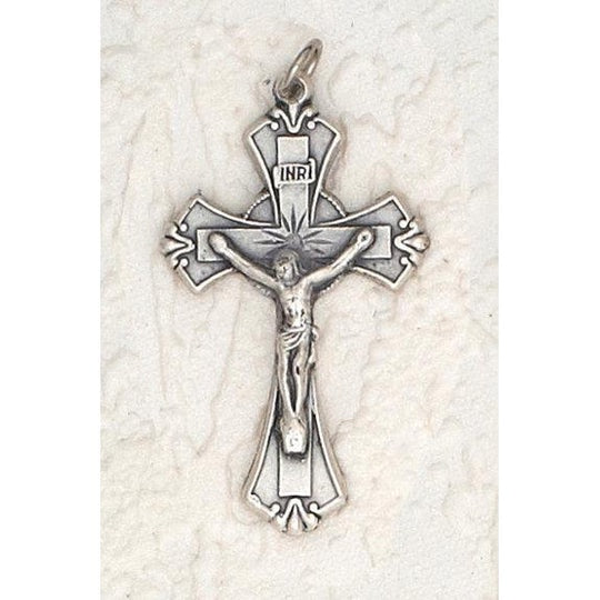 Classic Crucifix in Silver Tone