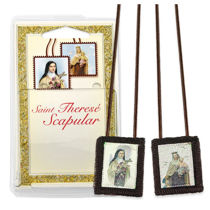Saints Brown Wool Scapular
