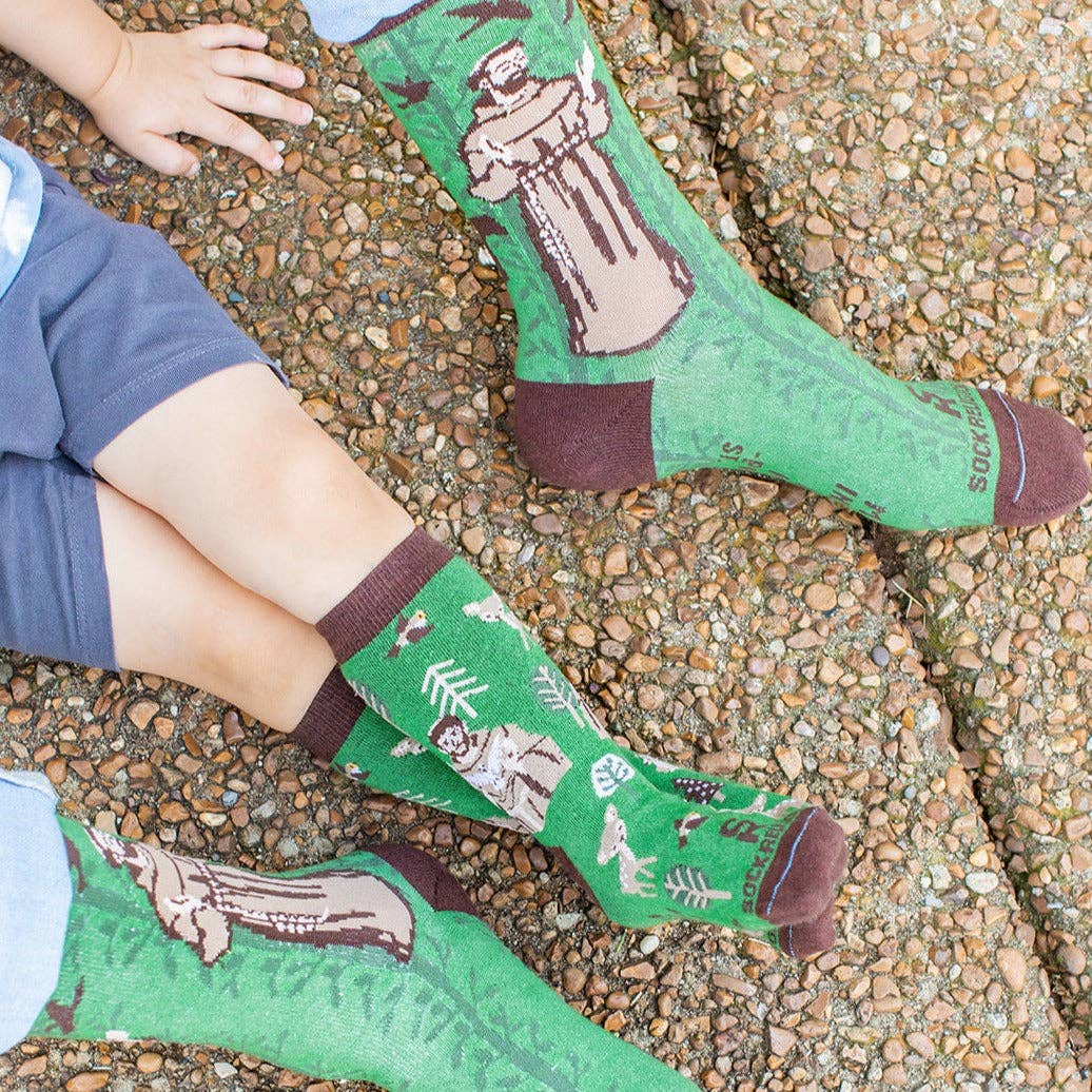 St. Francis of Assisi Adult XL Socks