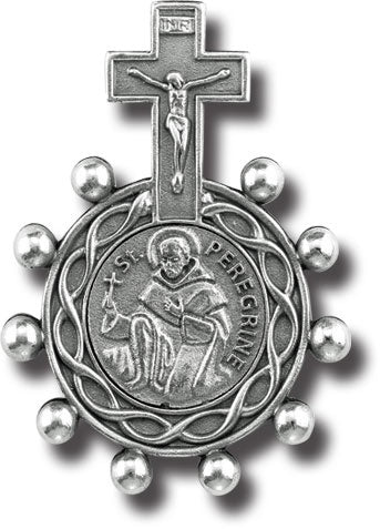 St. Peregrine one decade rosary with Miraculous Medal