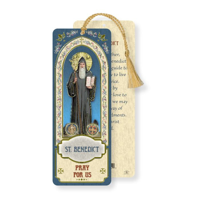 St. Benedict Bookmark with Tassel