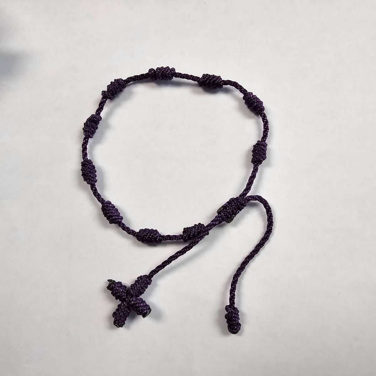 Cord Rosary Bracelet (Color Variants)