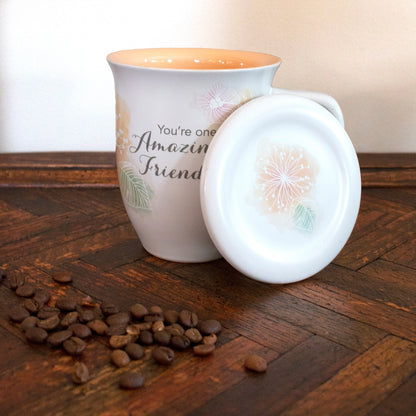 Amazing Friend, Mug and Coaster Set
