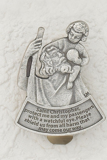 St. Christopher - Visor Clip