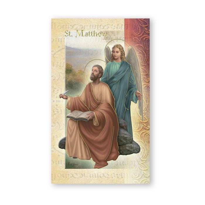 St. Matthew Biography and Prayer Folder