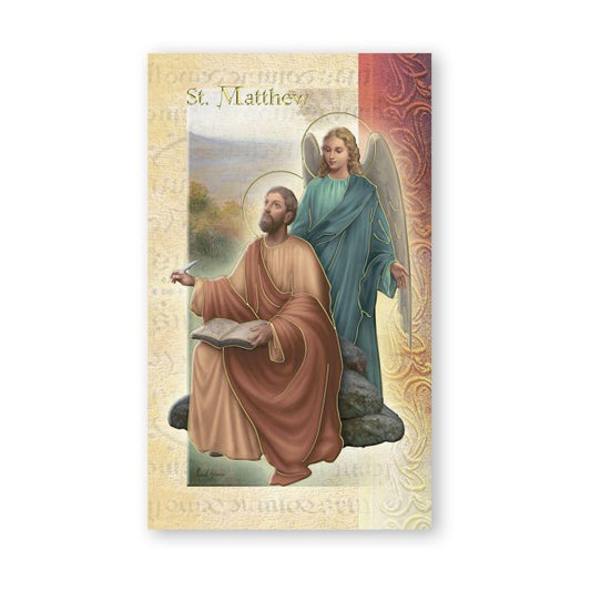 St. Matthew Biography and Prayer Folder