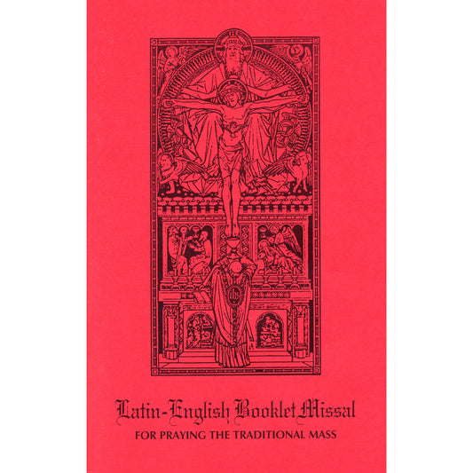 Latin-English Booklet Missal - 1962 Latin Mass