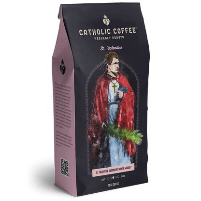 Catholic Coffee: 12 oz of Ground Coffee - Featuring Saint Themed Roasts
