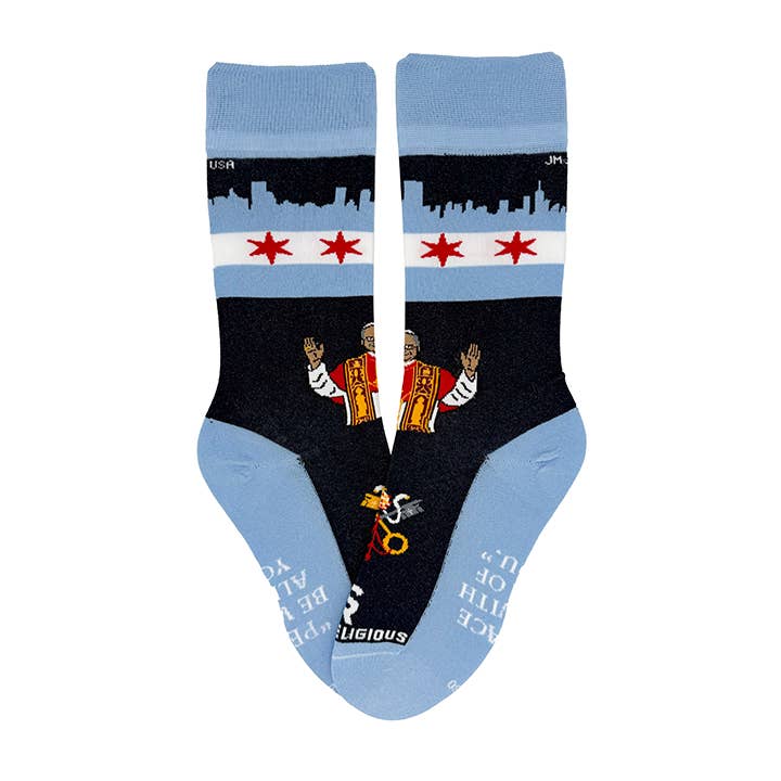 Religious Themed Socks, Kids-Adult Size (Many Variants)
