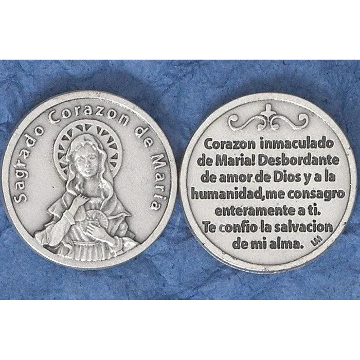 Pocket Tokens / Coins (Variants Include: Trinity, Mary, Angels, Saints, and More)