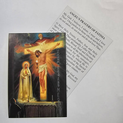 Angel's Prayers of Fatima - Holy Card