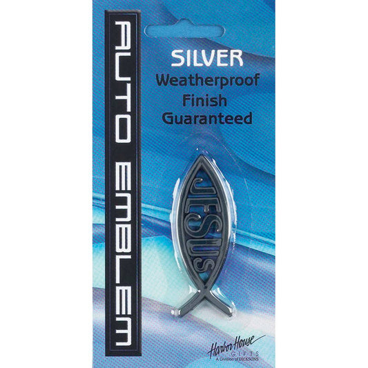 Auto Emblem Fish (Ichthus) Jesus - Mini