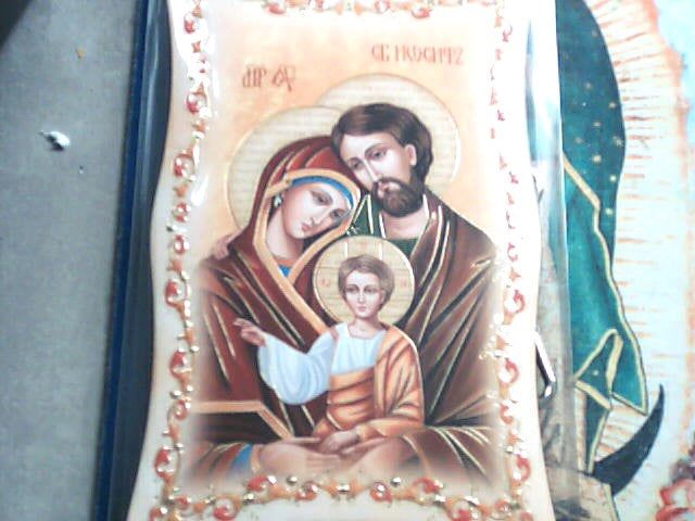 Holy Family 4X6 Plaque