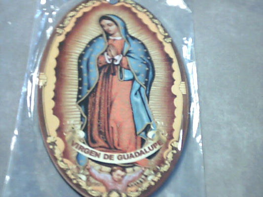 Virgen De Guadalupe 6" Wall Plaque