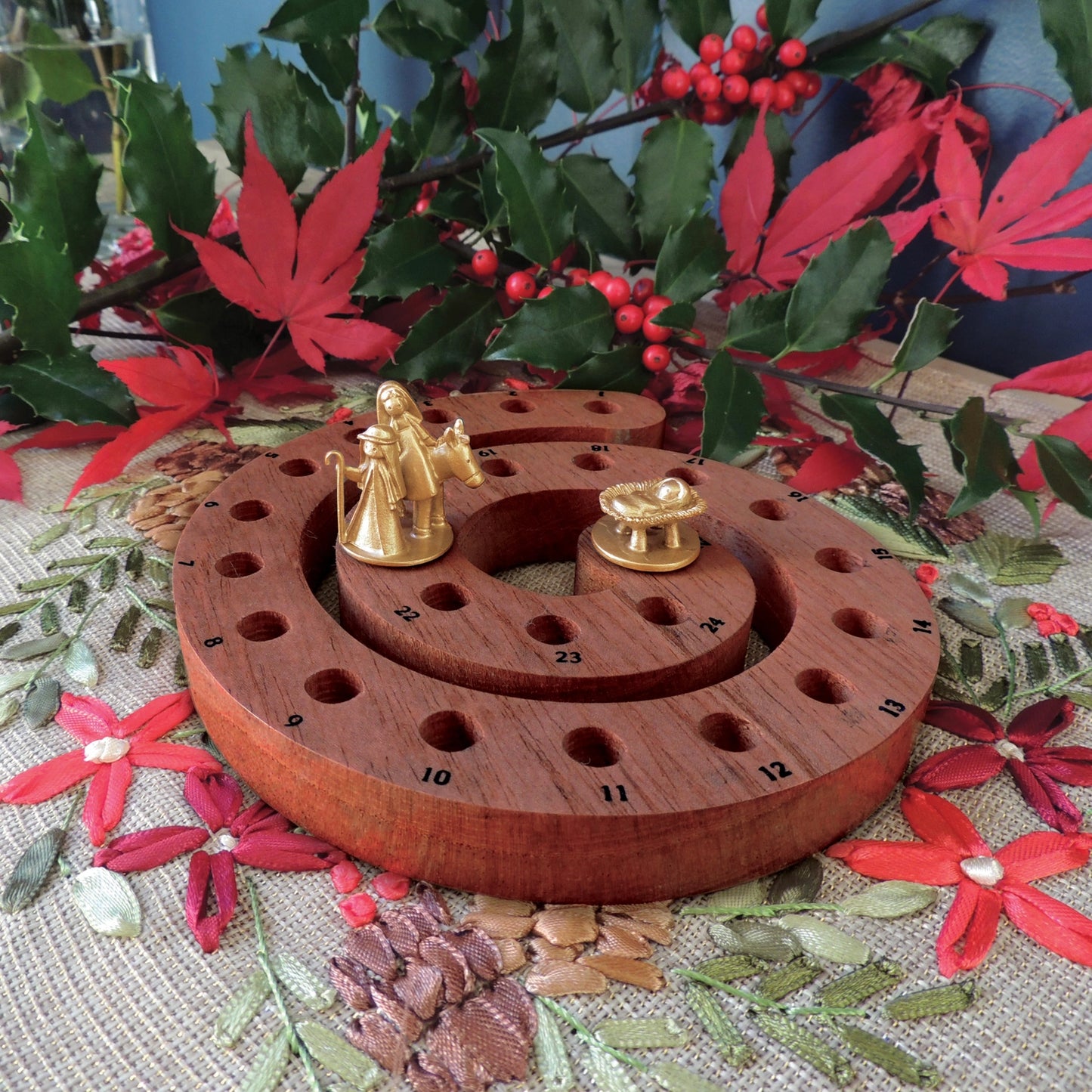 Spiral Christmas Countdown