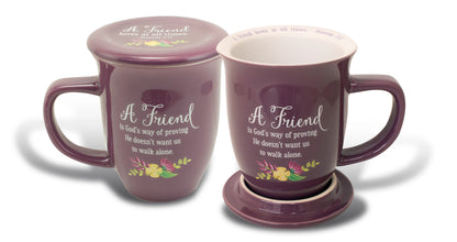 Friend Mug and Coaster Set