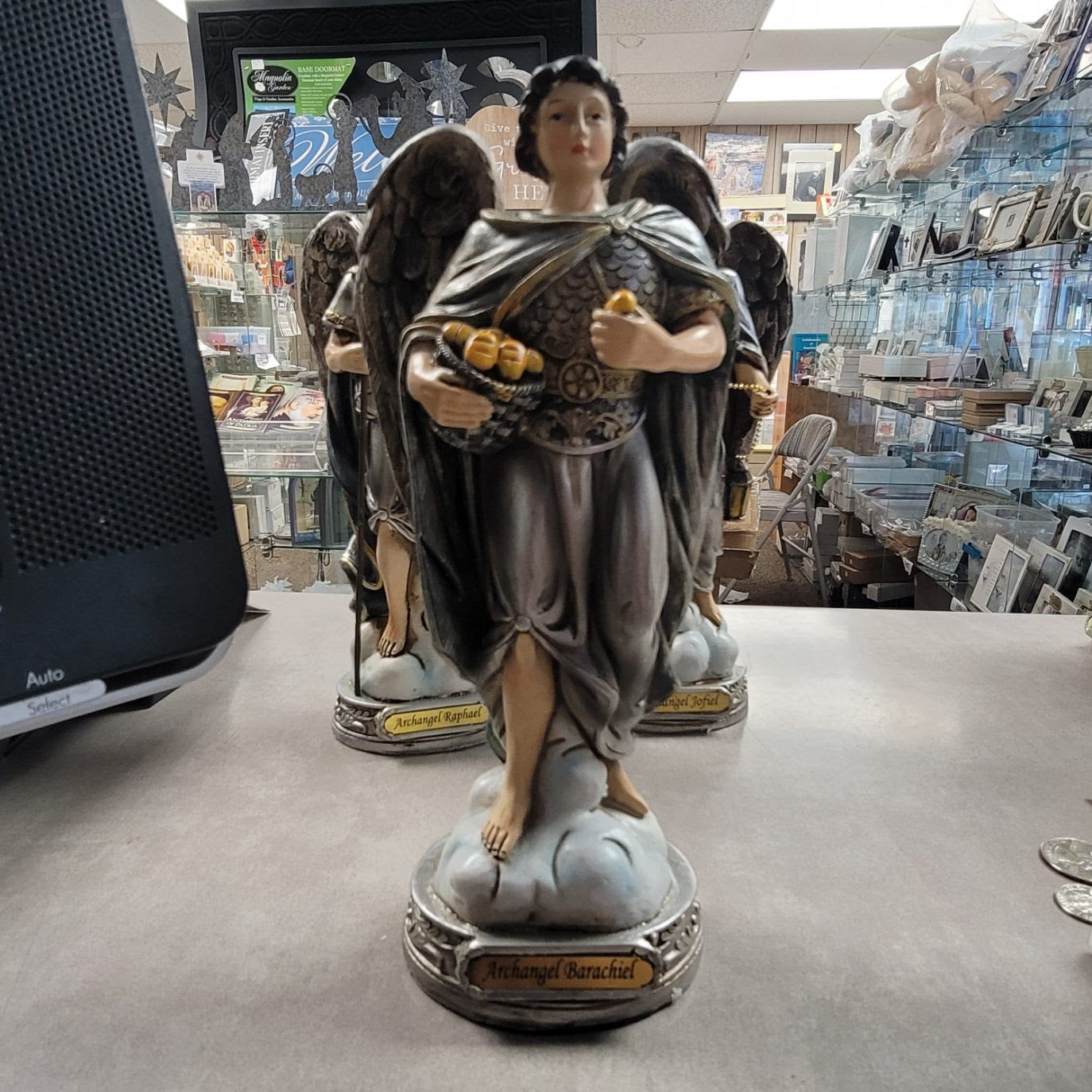 St. Barachiel the Archangel Statue - 8 inches