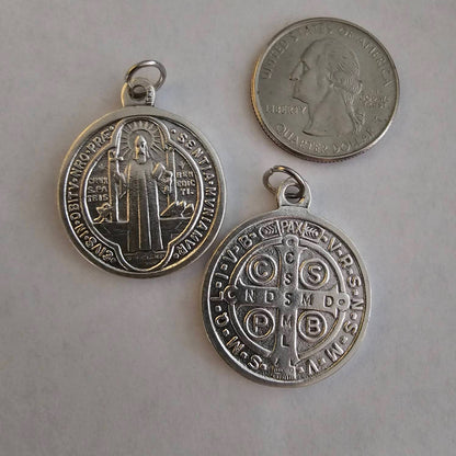 St. Benedict Jubilee Medal, Oxidized