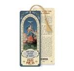 OUR LADY UNTIER OF KNOTS BOOKMARK WITH TASSEL