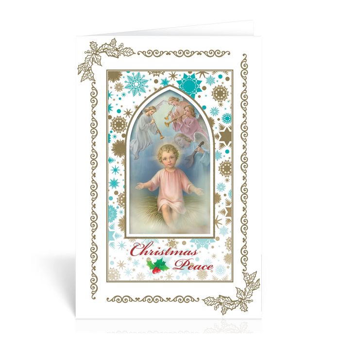 Infant Jesus, Christmas Peace - Greeting Card