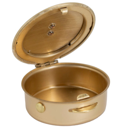Latin Cross Brass Pyx (4 Sizes)