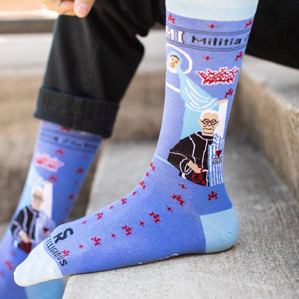 St. Maximilian Kolbe Adult Socks