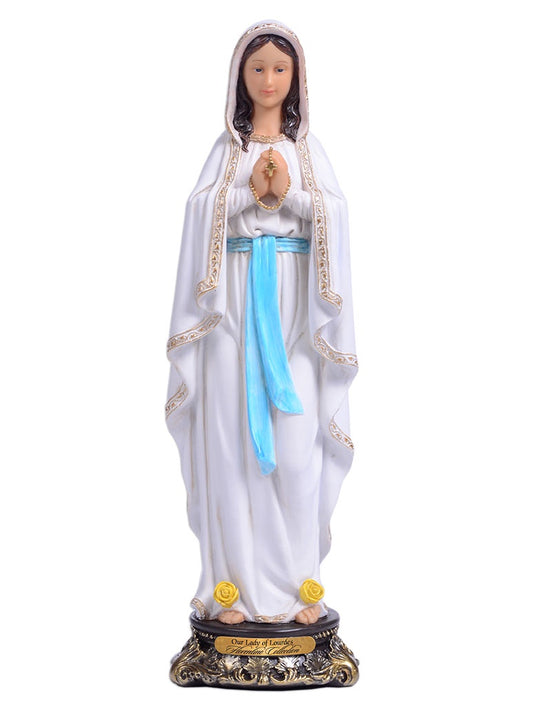 Our Lady of Lourdes - Florentine 8" Statue