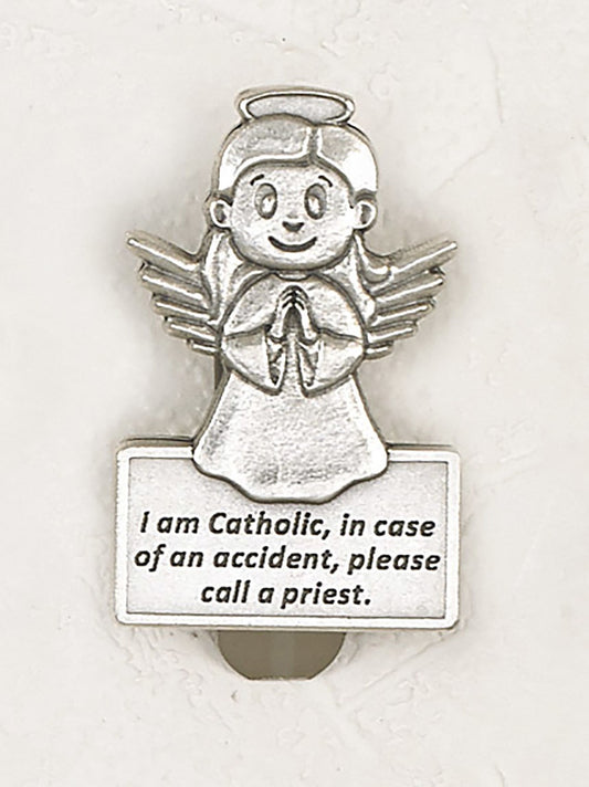 I am a Catholic... Call a Priest - Visor Clip