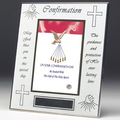 Silverplated Confirmation Gift Frame