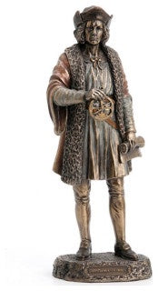 Christopher Columbus Statue, Veronese Collection - 10" Statue