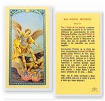 San Miguel Arcangel - St. Michael - Holy Card