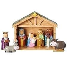 Children's Nativity Scene Set - Boxed