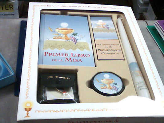 En Conmemoracion de mi primera Comunion - First communion set for boy