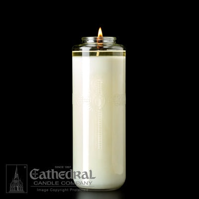 Sanctuary Lights Beeswax 8 Day Candle (51% & 100% Variants)